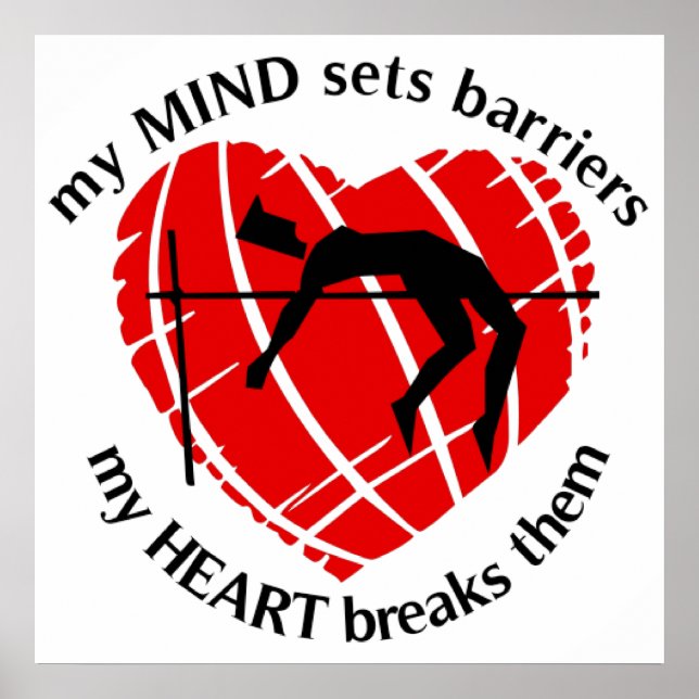 Breaking Barriers High Jumper Poster (Front)
