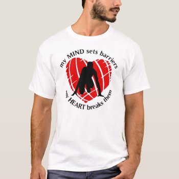 Breaking Barriers Sprinter T-shirt by Baysideimages at Zazzle