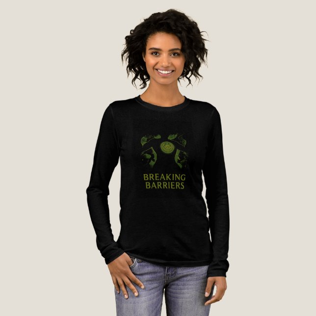 Breaking Barriers – Underdog  Long T-Shirt  Tri-Blend Shirt (Full Front)