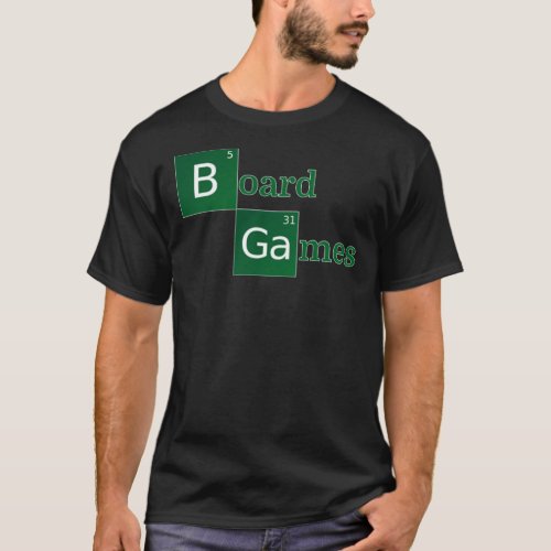 Breaking Board Games Bad Fitted T_Shirt