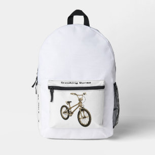 Breaking Bones Printed Backpack