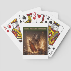 Breaking Bottles Of Beer Poker Cards