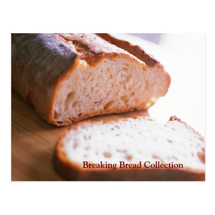 Breaking Bread Recipe Card Collection Blckbrry BBQ Postcard