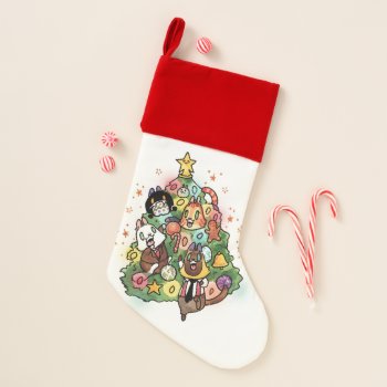 Breaking Cat News Stocking by BREAKING_CAT_NEWS at Zazzle