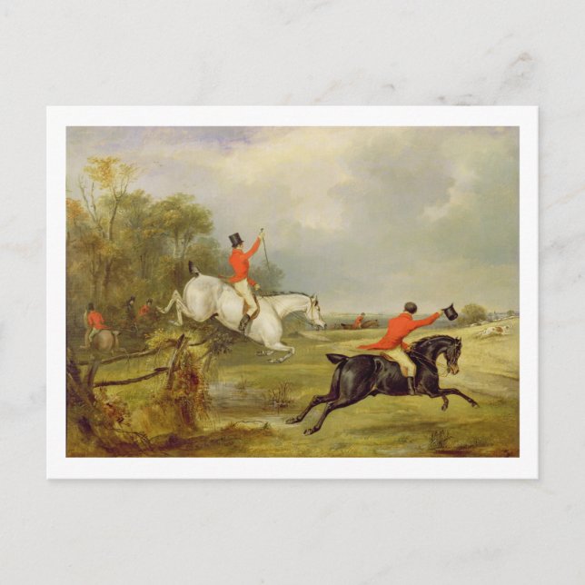 Breaking Cover, Bachelor's Hall (oil on canvas) Postcard (Front)