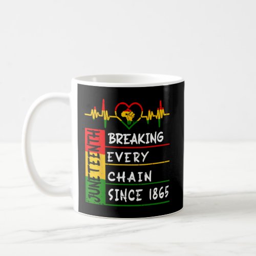 Breaking Every Chain Since 1865 Men Women   Coffee Mug