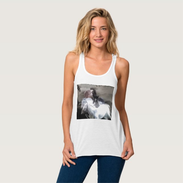 Breaking Free   -  Wild Horses Tank Top (Front Full)