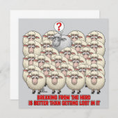 BREAKING FROM THE HERD IS BETTER THAN GETTING LOST (Front/Back)