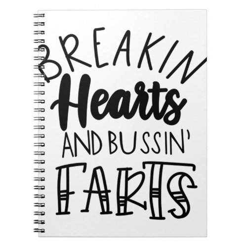 Breaking hearts 1st valentines 254 notebook