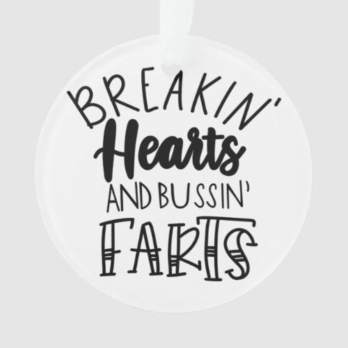 Breaking hearts 1st valentines 254 ornament