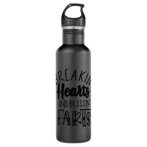 Breaking hearts 1st valentines 254 stainless steel water bottle