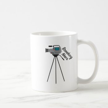 Breaking News Coffee Mug by HopscotchDesigns at Zazzle