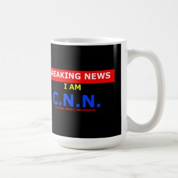 Breaking News I Am Curious Nosey Neighbour (uk) Coffee Mug by CreativeMastermind at Zazzle