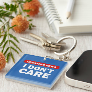 Breaking News Keychain