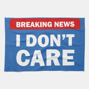 Breaking News Kitchen Towel