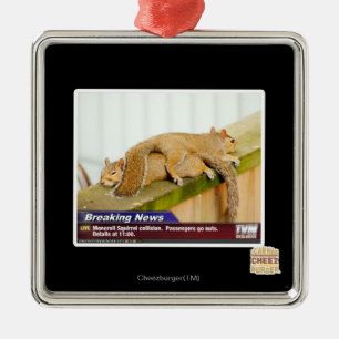 Breaking News Metal Ornament