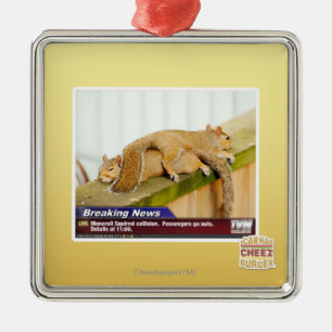 Breaking News Metal Ornament