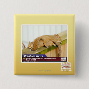 Breaking News Pinback Button