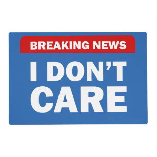 Breaking News Placemat