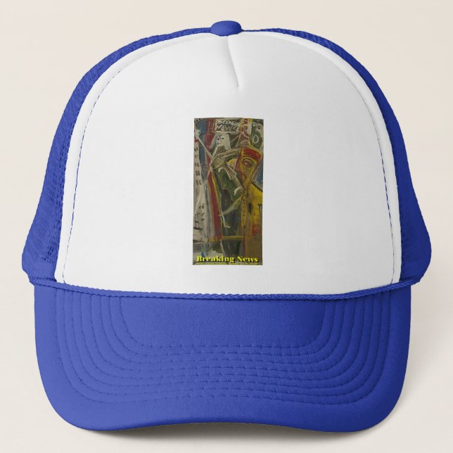Breaking News Trucker Hat (Front)