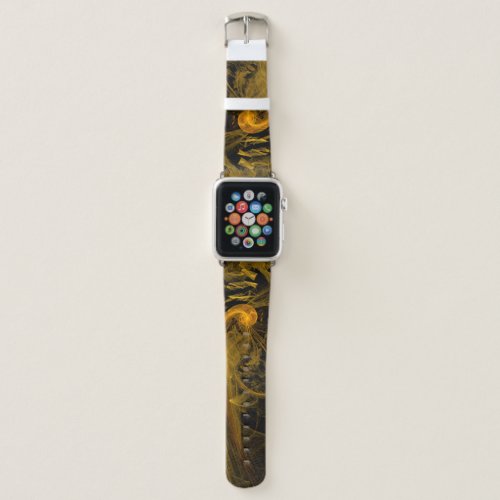 Breaking Point Abstract Art Apple Watch Band