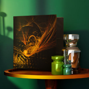 Breaking Point Abstract Art Binder