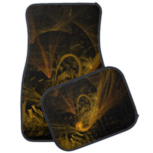 Breaking Point Abstract Art Car Floor Mat