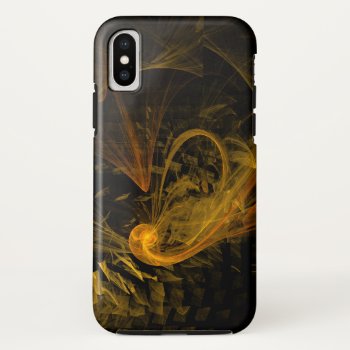 Breaking Point Abstract Art Iphone X Case by OniArts at Zazzle