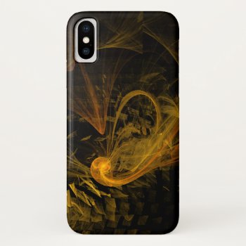 Breaking Point Abstract Art Iphone Xs Case by OniArts at Zazzle