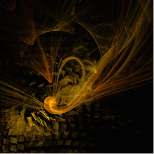 Breaking Point Abstract Art Cutout