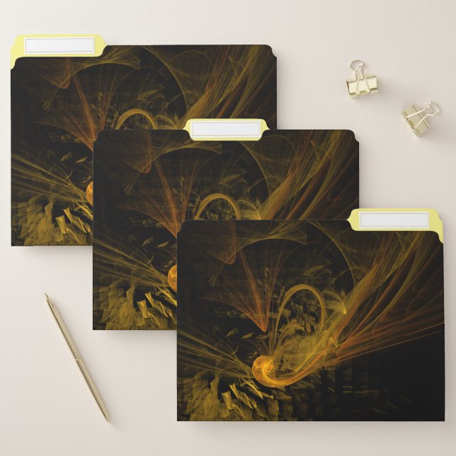 Breaking Point Abstract Art File Folder (Set)