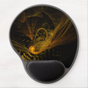 Breaking Point Abstract Art Gel Mousepad