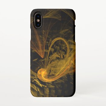 Breaking Point Abstract Art Glossy Iphone X Case by OniArts at Zazzle