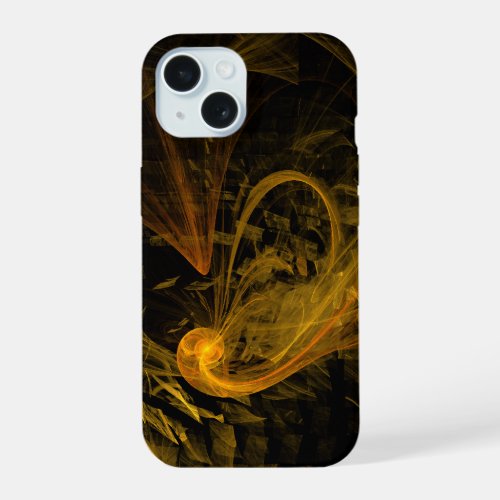 Breaking Point Abstract Art iPhone 15 Case