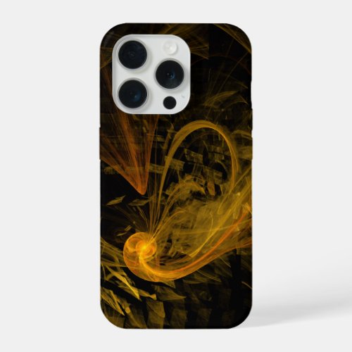 Breaking Point Abstract Art iPhone 15 Pro Case
