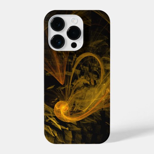 Breaking Point Abstract Art iPhone 14 Pro Case