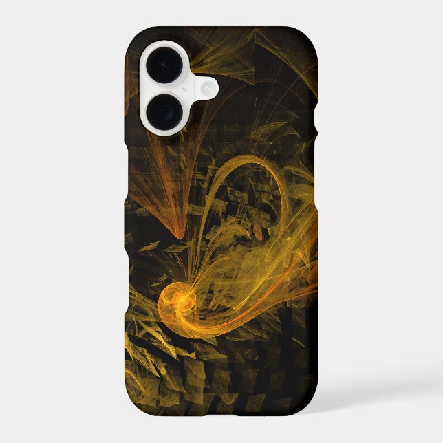 Breaking Point Abstract Art Iphone Case (Back)