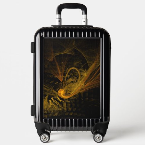 Breaking Point Abstract Art Luggage