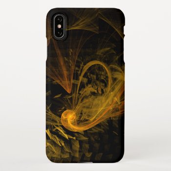 Breaking Point Abstract Art Matte Iphone Xs Max Case by OniArts at Zazzle
