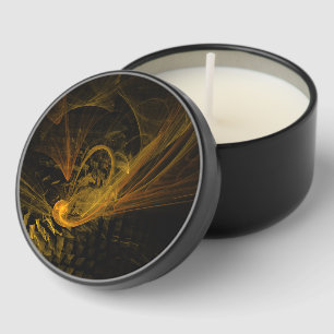 Breaking Point Abstract Art Mini Candle Favors