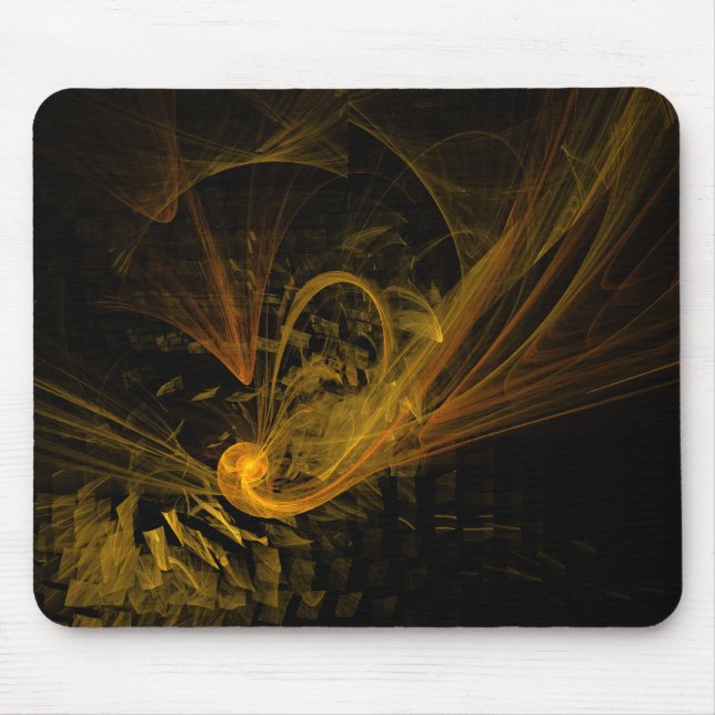 Breaking Point Abstract Art Mousepad (Front)