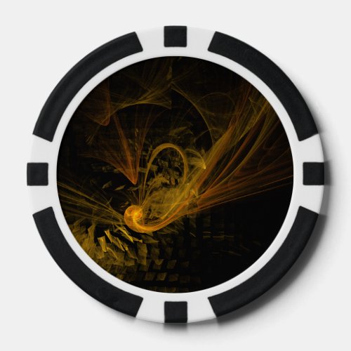 Breaking Point Abstract Art Poker Chips