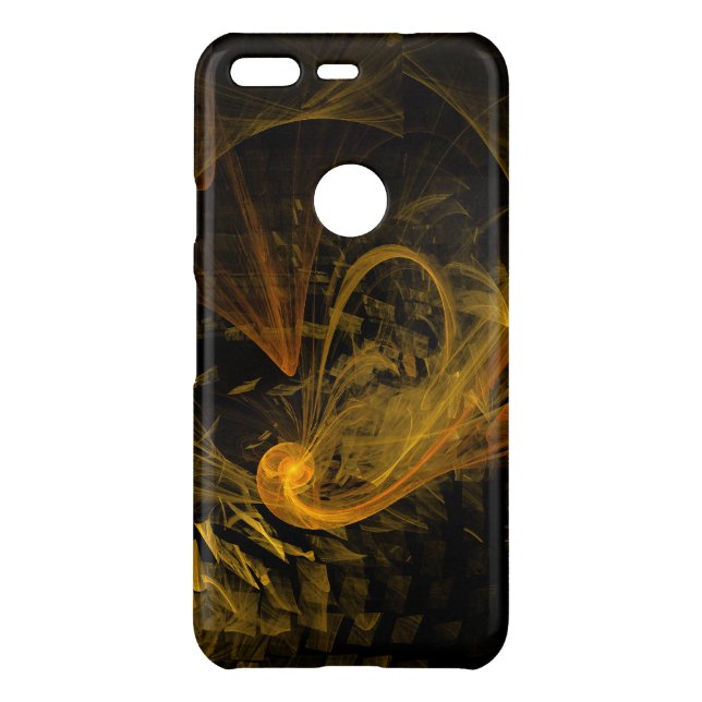 Breaking Point Abstract Art Uncommon Google Pixel Case (Back)