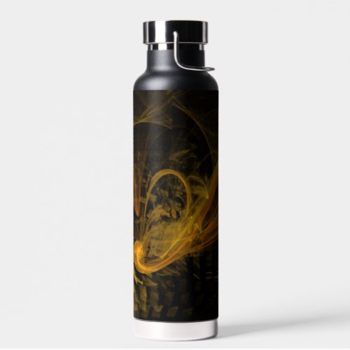 Breaking Point Abstract Art Water Bottle