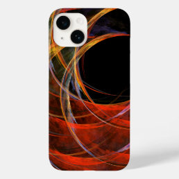 Breaking the Circle Abstract Art Case-Mate iPhone 14 Case