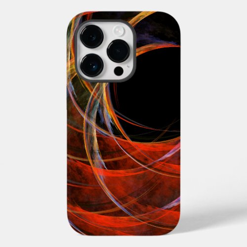 Breaking the Circle Abstract Art Case_Mate iPhone 14 Pro Case