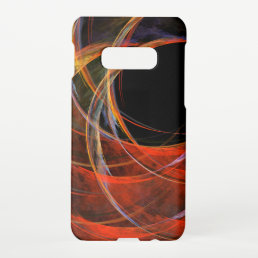 Breaking the Circle Abstract Art Glossy Samsung Galaxy S10E Case