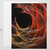 Breaking the Circle Abstract Art Letterhead (Front/Back)
