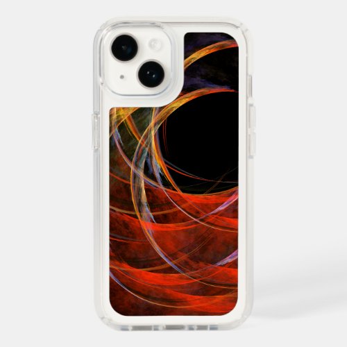 Breaking the Circle Abstract Art Speck iPhone 14 Case