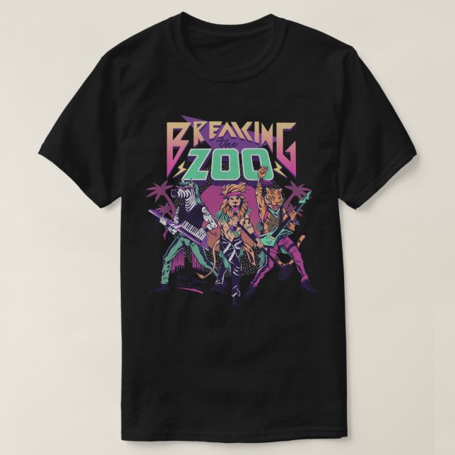 Breaking the Zoo T-Shirt (Design Front)